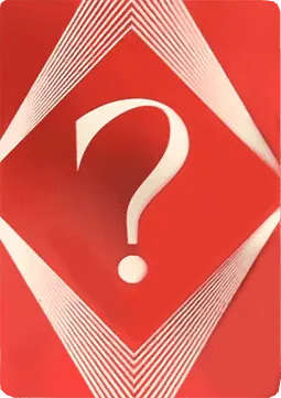 An Encyclopedia of Magic Face Card "?"