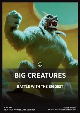 Beginner Box Theme Card: Big Creatures