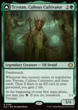 Trystan, Callous Cultivator // Trystan, Penitent Culler