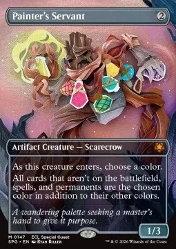 Painter's Servant