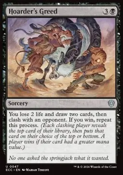 Hoarder's Greed