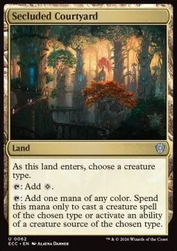 Secluded Courtyard
