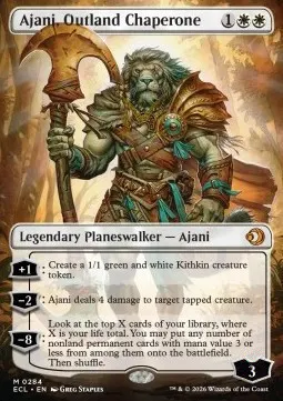 Ajani, Outland Chaperone