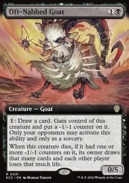 Oft-Nabbed Goat