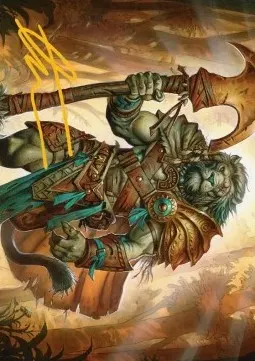 Art Series: Ajani, Outland Chaperone