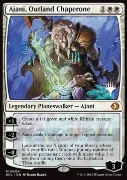 Ajani, Outland Chaperone