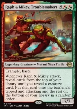 Raph & Mikey, Troublemakers