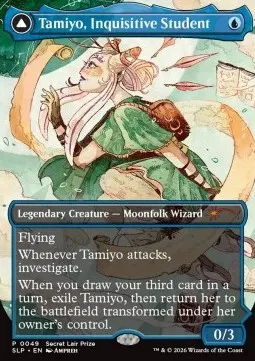 Tamiyo, Inquisitive Student // Tamiyo, Seasoned Scholar