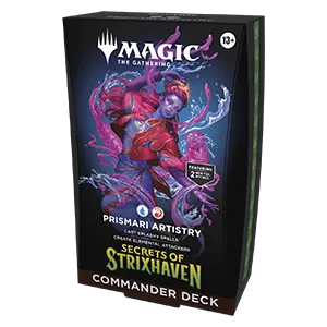 Commander: Secrets of Strixhaven | "Prismari Artistry" Commander Deck