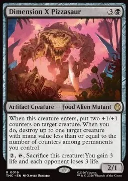 Dimension X Pizzasaur