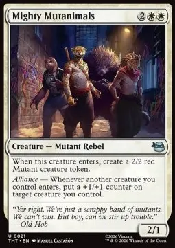 Mighty Mutanimals