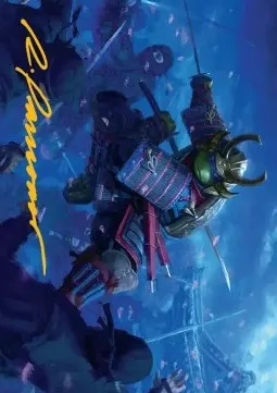 Art Series: Leonardo, Sewer Samurai