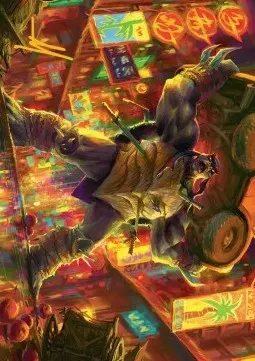 Art Series: Slash, Reptile Rampager