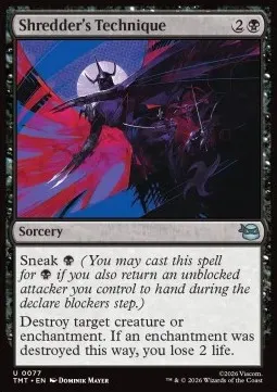 Shredder's Technique