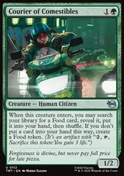 Courier of Comestibles