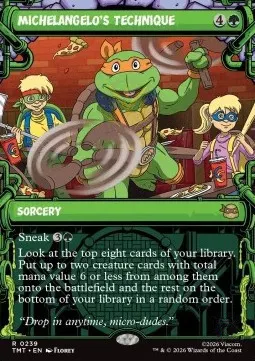 Michelangelo's Technique