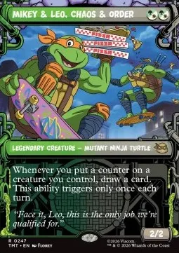 Mikey & Leo, Chaos & Order