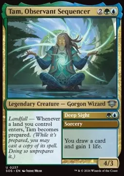 Tam, Observant Sequencer // Deep Sight
