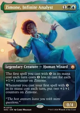 Zimone, Infinite Analyst