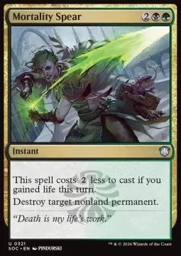 Mortality Spear
