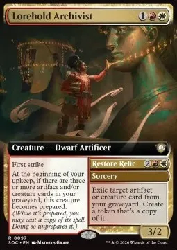 Lorehold Archivist // Restore Relic