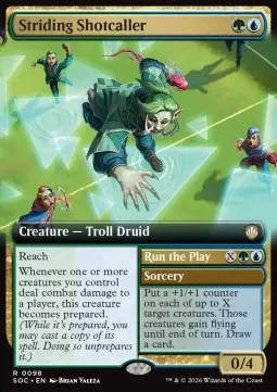 Striding Shotcaller // Run the Play