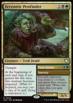 Eccentric Pestfinder // Turn Stones