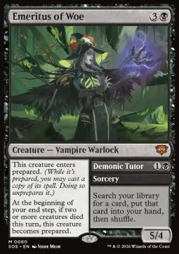 Emeritus of Woe // Demonic Tutor