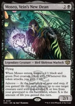 Moseo, Vein's New Dean