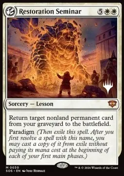 Restoration Seminar