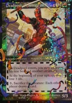 Deadpool, Trading Card