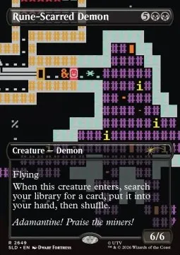 Rune-Scarred Demon