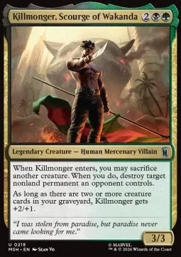 Killmonger, Scourge of Wakanda