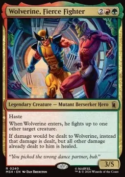 Wolverine, Fierce Fighter