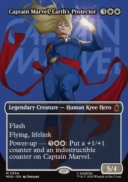 Captain Marvel, Earth's Protector