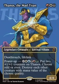 Thanos, the Mad Titan