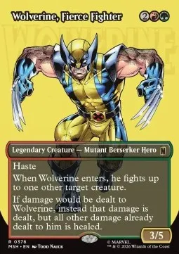 Wolverine, Fierce Fighter