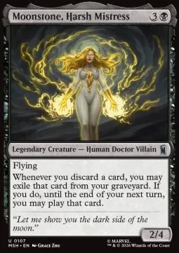 Moonstone, Harsh Mistress
