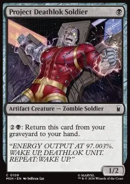 Project Deathlok Soldier