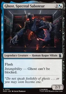 Ghost, Spectral Saboteur