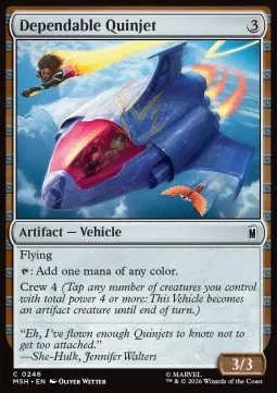 Dependable Quinjet