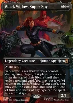 Black Widow, Super Spy