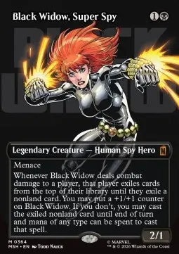Black Widow, Super Spy