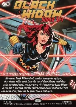 Black Widow, Super Spy