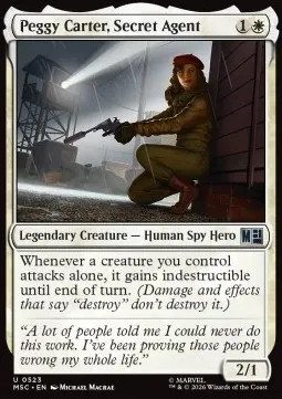 Peggy Carter, Secret Agent