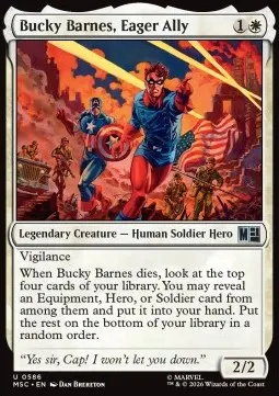 Bucky Barnes, Eager Ally