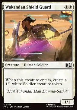 Wakandan Shield Guard