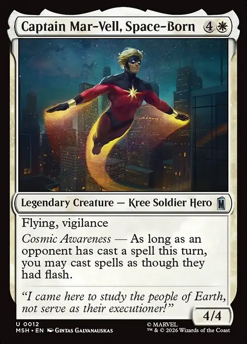Captain Mar-Vell, Space-Born