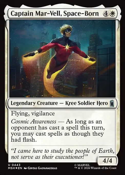 Captain Mar-Vell, Space-Born