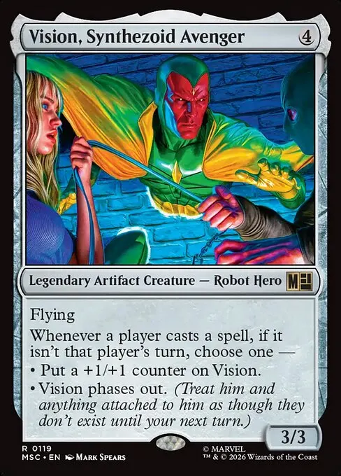 Vision, Synthezoid Avenger